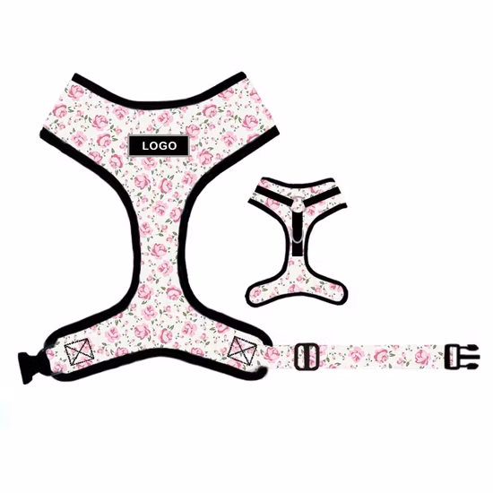 Venda direta da fábrica Personalizar arnês ajustável para cães acessórios para animais de estimação